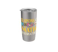 Weapons of Math Destruction Mathematics Lover Math Stainless Steel Insulated Tumbler