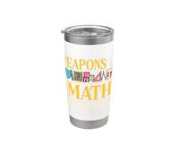 Weapons of Math Destruction Mathematics Lover Math Stainless Steel Insulated Tumbler