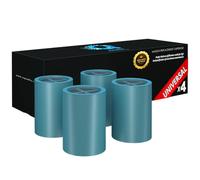 WeAQUA Premium Replacement Cartridge 4 Pack - Advanced 99% Removal System for Hard Water, Chlorine, Fluoride & Heavy Metals - Universal Fit Shower Filter