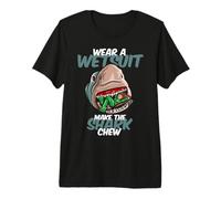 Wear a Wetsuit Make The Sharks Chew - Scuba Dive Scuba Diver Premium T-Shirt