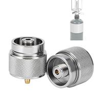 Wear and Corrosion Flat Gas Tank Converter, Stove Adapter, G3/4 DN20 Gas Tank Adapter, Home Garden Use Camping Travel,Gas Torch Adapter