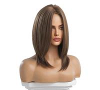 Wear and Go Glueless Long Wavy Middle Part Curly Wig for Women,Natural Looking Synthetic Wigs for Daily Party Use