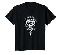 Wear for Change: Citrus Activism Inspiration T-Shirt, Kids, Black, 3 Years