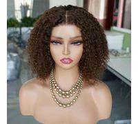 Wear Glueless Wig 4x4 Pre-Cut Lace Closure Wig Brown Brazilian Human Hair Wigs For Women-20inches-250%-4x4 Pre-cut Lace Wig