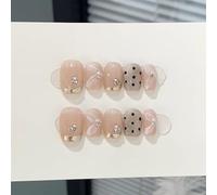 Wear Nail Personality Burst Flash Sweet Cool Short Spell Drill Steel Beads Art Finished Style Design6 Siz