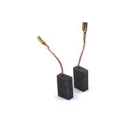 Wear Resistant 2 Piece Industrial Carbon Brushes Motor Replacement Parts For Various Angled Grinders And Cutting Tool High Conductivity Carbon Brushes