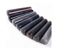 Wear-resistant agate mortar rod Length 40mm-190mm mortar pestle(Length 160mm)