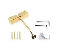 Wear-Resistant Aluminum Alloy Door Closer Self-Adjusting Safe Hinged Mounting for ty - Ideal for Home & Commercial Use (DVPPS02)