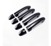 Wear-Resistant Car Exterior Door Handle Trim ABS Door Handle Cover Replacement for Benz for Vito W447 V-Class 2014 2015-2020(Carbon Handle)