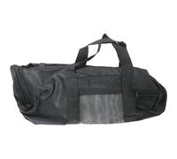 Wear Resistant Cat Grooming Bag with Zipper, Adjustable Rope | Oxford Cloth Mesh, Breathable Folding Design, Black Finish, Carry Handles, for PET Travel and Ear Cleaning