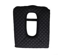 Wear-Resistant Console Lid Cover for Silverado 2019-2026 | Integrated elastic band, tool-free installation, secure fit on bumpy roads, three-step setup, stable fixation(Without Pocket)