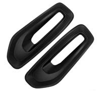 Wear-Resistant Fog Light Trim Set Non-Deforming for Dodge for ram(Black) | Exact fit for 2019-2021 for dodge for ram, for durable black finish, easy for snap-on install, replaces worn frames