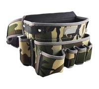 Wear-Resistant Oxford Cloth Tool Bag Multifunction Repair Hardware Electrician Waist Bag Portable Storage Bag for Carpenters Gardeners Electrician
