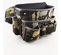 Wear-Resistant Oxford Cloth Tool Bag Repair Tool Box Hardware Electrician Waist Bag Portable Storage Bag,Yellow & Black