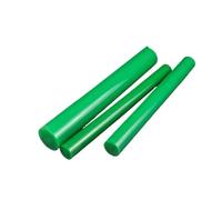 Wear Resistant PU Solid Rod Red Black Color High Elasticity Polyurethane Bar 500mm For Sealing And Buffering