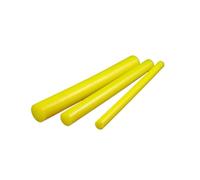 Wear Resistant PU Solid Rod Red Black Color High Elasticity Polyurethane Bar 500mm For Sealing And Buffering
