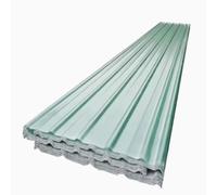 Wear Resistant Roofing Cladding Panel,Greenhouse Daylighting Panels,Insulating Clear Roof Sheet,Fiberglass Daylighting Panels,Rainproof Board,Roofing Tiles,Easy to Cut,1.5mm (0.9x1.4m/35x55in,6 Pcs)