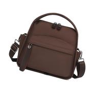 Wear Resistant Shoulder Bag Lightweight Design Multiple Compartments Adjustable Strap Japanese Styles For Daily Commute Practical Nylon Shoulder Pouch