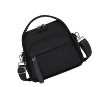 Wear Resistant Shoulder Bag Lightweight Design Multiple Compartments Adjustable Strap Japanese Styles For Daily Commute Practical Nylon Shoulder Pouch