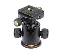 Wear-resistant Tripod Ball for Head Low Profile Panoramic for Lower Center of Design Regular Tripod Ball Quick Release Mount Heavy Duty Handle Adapter Scratch-resistant