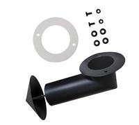 Wear Resistant Utility Chimney and Cap Pellet Grills Smoked Stack Replacement Flue Pipe for Barbecue Smoker Stove Stainless Steel Grill Smoked Stack Chimney