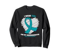 Wear Teal For My Granddaughter Fragile X Syndrome Awareness Sweatshirt