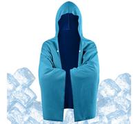 Wearable Bath Towel - Bath Wraps for Women,UV Protection Quick Drying Water Absorption Cloak 55.12x23.62in for Workout Swimming Lesson Beach Trip Yoga Surfing
