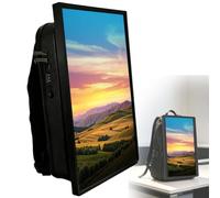 Wearable Billboard LCD Display, Backpack Digital Billboard, Wall-mounted & Tabletop Dual Use, High-Definition LCD Screen, for Grand Openings and Brand Promotion