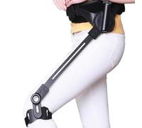 Wearable Bionic Power Exoskeleton for Walking,Adjustable 3 Strength, Bionic Body Power Walking Aids for Adults Elderly, Travel,Left,S