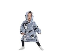 Wearable Blanket Hoodie for Kids Toddlers Super Warm Cozy Oversized Hooded Blanket Sweatshirt with Pocket for Little Girls Boys