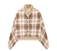 Wearable Blanket - Poncho | Cape Shawl | Shawl Blankets | Soft Plush Wrap Poncho | Plush Sleeveless-Blankets | Small Warm Quilt Wrapping Cloth | Fleece Comfy Ponchos Throw For Mom, Grandma, Wife