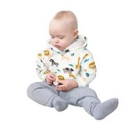 Wearable Blankets Hoodies for Toddlers Kids Super Warm Cosy Oversized Hooded Blanket Sweatshirt with Pocket for Little Girls Boys (Safari)