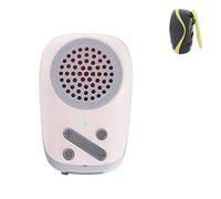 Wearable Bluetooth Speakers,IPX5 Waterproof,Clip-On Wireless Portable Small Personal Speaker Up to 10 Hours Battery Life, Built-in Mic for Hands-Free Music/Calls For Home Outdoor Travel (Pink)