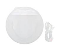 Wearable Breast Pump Cup Hands Free Double Sided Silicone Milk Collector 240ml All in One Design for Postpartum Mothers PP Material Lightweight Leakproof