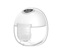 Wearable Breast Pump for Breastfeeding Portable Electric Breast Pump Hands Free 4 Modes 9 Suction Level Low Noise 180ml Capacity with Memory & Pause Functions 24mm Silicone Flange