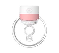 Wearable Breast with 2 Modes 9 Levels Suction, 800mAh Battery, 30dB Low Noise, Compact Size, Memory Function, Skin-Friendly Material, Hands- Design for Home Office Travel Use