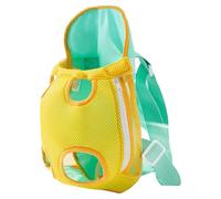 Wearable Chest Pet Carrier, Legs-Out Cat & Dog Backpack, Breathable Four-Season Travel Carrier for Small Pets, Comfortable and Portable, Provides Two Wearing Ways for Your Furry Friend