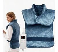 Wearable Heating Pad for Back Neck and Shoulders, Heating Wrap for Pain Relief, Gifts for Mom Grandma Women, Birthday Gifts for Women Men, Gifts for Women, Mothers Day Gifts