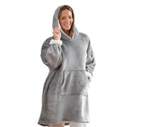 Wearable Hoodie Blanket Oversized Sherpa Fleece Hoodie Sweatshirt for Men Women