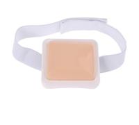 Wearable Intramuscular Injection Pad with Adjustable Strap, Realistic Practice Skin for Nursing Injection Training
