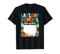 Wearable Memory Book Autograph Canvas for End of The Year T-Shirt