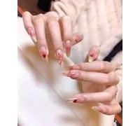 Wearable Nail Tips, Press On Nails, 10 Pieces, Multiple Styles, Cat Eye, French, Sweet, Simple, Removable, XS/S/M Sizes