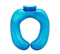 Wearable Neck Cooling Tube - 22x24cm Portable Ice Chill Wrap, Cooling Tube Hands Free Chilled Wrap, 270g Lightweight Fit, Phase Change Polymer Collar for Running Workouts Hiking Trails