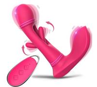 Wearable Panty Vibrator Adult Sex Toys,Butterfly Vibrators with Remote Control,12 Vibrating Panties Wearable Vagina G Spot Dildo Vibrators,12 Modes Flapping Vibrator Anal Plug Toys for Women Men