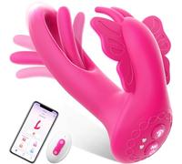 Wearable Panty Vibrator Adult Sex Toys for Women, Aoonice Remote Control 9 Vibrating & Flapping Modes G Spot Vibrators, Vibrator Anal Dildo Sex Toy, Nipple Clitoral Stimulator Female Couples Vibrater