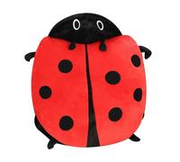 Wearable Pillow, 39.3in/100cm Wearable Plush Cute Warm Sleeping Ladybug Pillow With Plush Removable Ladybug for Children and Adults Release Stress, Soft and Cozy, Decorative Prop, Red (100cm)