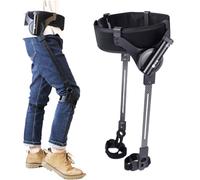 Wearable Power Walking Aid, Exoskeleton Assistance for Walking,3 Level Adjustable Strength,Exoskeleton Booster Equipment Legs Bionic for Elderly, Hiking, Travel & Daily Mobility Support,Both legs M