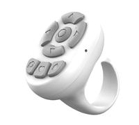 Wearable Reading Experience - Silent Page Turning, Auto Clicker Pointer | Digital Long Range Operationn Social Media Browse, Automatic Wireless Scrolling Ring Phone Remote Controller for Casual