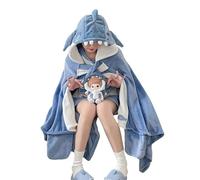 Wearable Shark Blanket - Fun Shark Blanket, Plush Shark Blanket, Shark Onesie Blanket | Shark Blanket Robe, Shark Shawl Blanket, Fleece Shark Hoodie, Shark Sleeping Bag, Costume Cape Shawl for Blanket