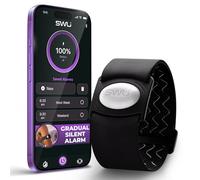 Wearable Silent Alarm Clock, Gradual Vibrating Wake-Up for Heavy Sleepers, Couples, and Students Comfortable Mesh Armband Vibrating Alarm, Improve Sleep, Wake Up On Time Without Disturbing Others